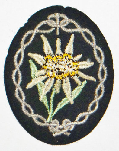Army Mountain Troops Sleeve Edelweiss
