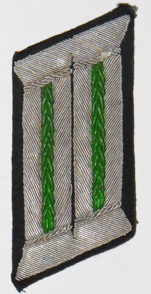 Army Jager & Gebirgsjager Officer Collar Tab Army Jager & Gebirgsjager Officer Collar Tab