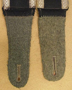 Army Infantry Unteroffizier Shoulder Boards