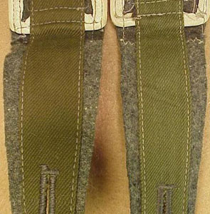 Army 115th Infantry Regt Feldwebel M44 Shoulder Boards