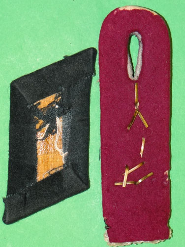 Army Artillery Enlisted NCO Candidate Shoulder Board