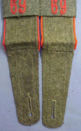 Army Enlisted 69th Artillery Regt Shoulder Boards