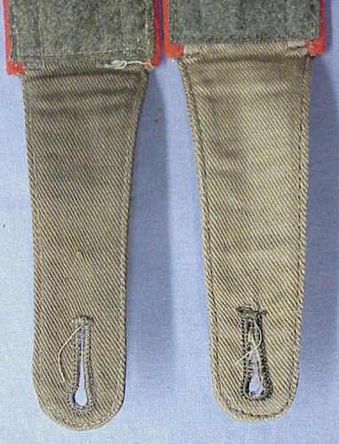 Army 1st Artillery Regt / 1st Infantry Div Unteroffizier Shoulder Boards