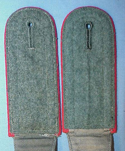 Army 1st Artillery Regt / 1st Infantry Div Unteroffizier Shoulder Boards