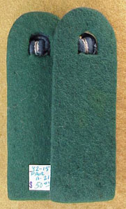 Army NCO "Officials" Shoulder Boards
