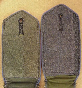 Army Foreign Volunteers Shoulder Boards