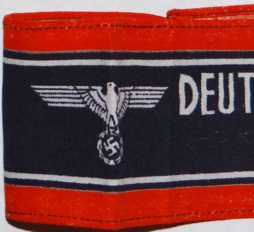 Deutscher Volkssturm Wehrmacht Armband