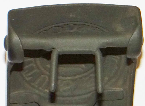 German World War I NCO / EM Buckle with Leather Tab