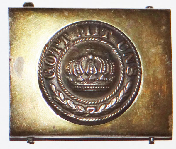 Prussian WW I Private Purchase Dress Type Buckle