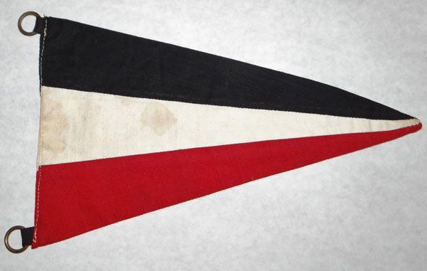 WW II German Div. Commander Auto Pennant