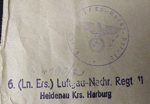 Four WarTime Feldpost Marked Envelopes