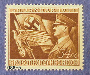 Hitler Postage Stamps