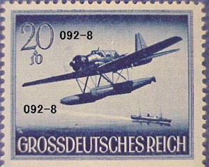 1944 "War Heroes Day" Postage Stamps