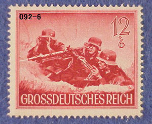 1944 "War Heroes Day" Postage Stamps