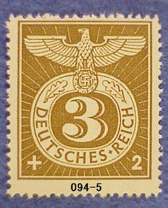 NAZI Postage Stamps