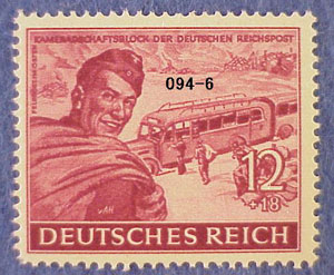 NAZI Postage Stamps