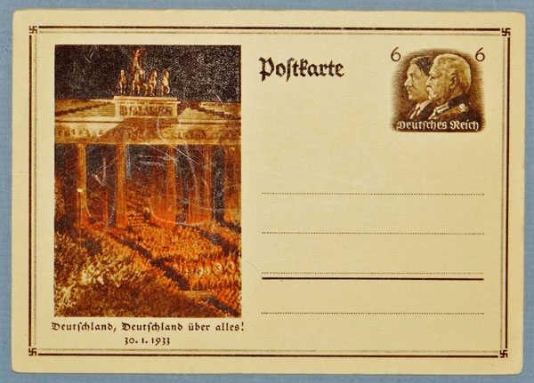Hitler Postcard Hitler Postcard