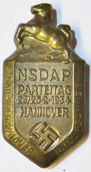 1934 NSDAP Tinnie 1934 NSDAP Tinnie
