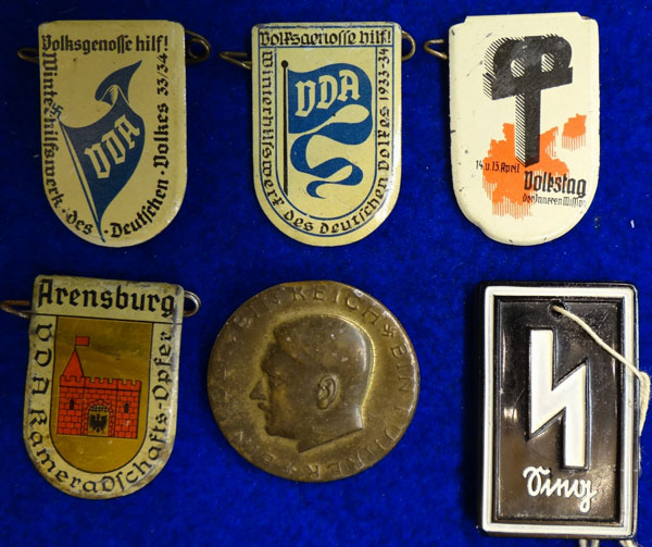 Six Nazi Period Tinnies