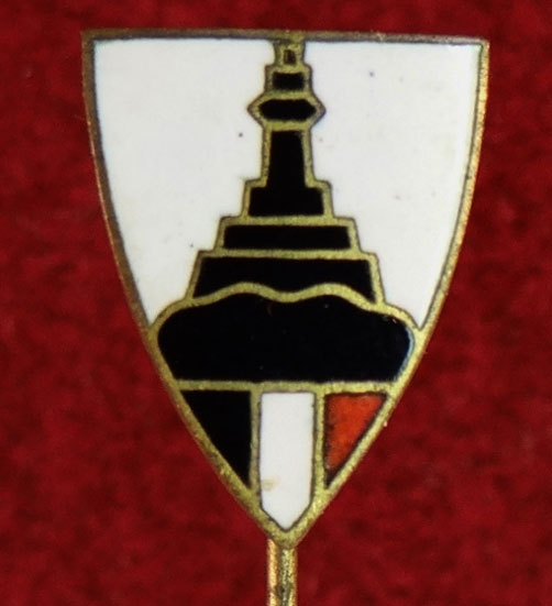 Pre Nazi "Kyffhauserbund" Enamel Member's Stick Pin