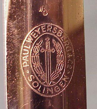 Luftwaffe 2nd Model Dagger by Paul Weyersberg