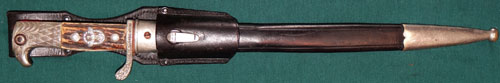 Military Long Model Dress Bayonet by Carl Eickhorn