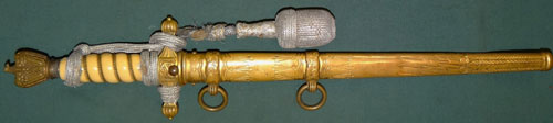 Army Officers Sword by Carl Eickhorn Model Nr.1695 with Leopard Head Pommel