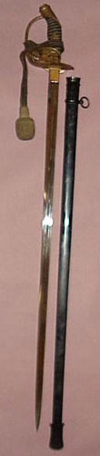 World War I Prussian Infantry Officers M-89 Sword by WKC