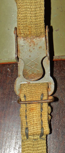 German WW II Combat "Y" Straps with "D" rings