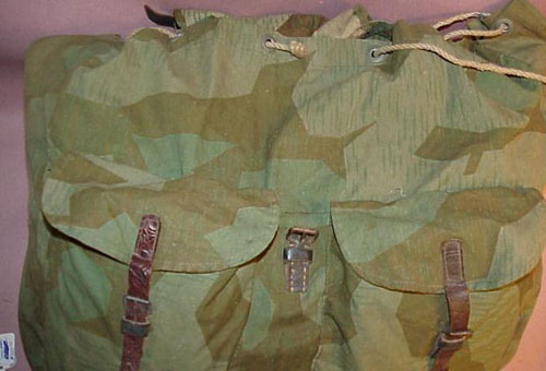 German WW II Camouflage Rucksack