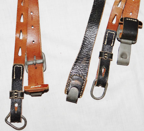 German WW II Combat "Y" Straps Suspenders with "D" Rings