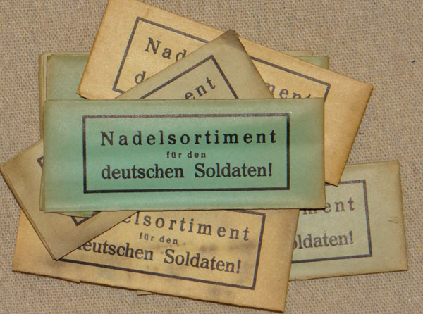German WW II Pack of Sewing Needles