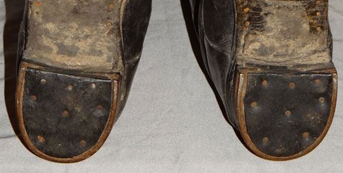 German WW II Officers / NCO Boots with "Hobnails"