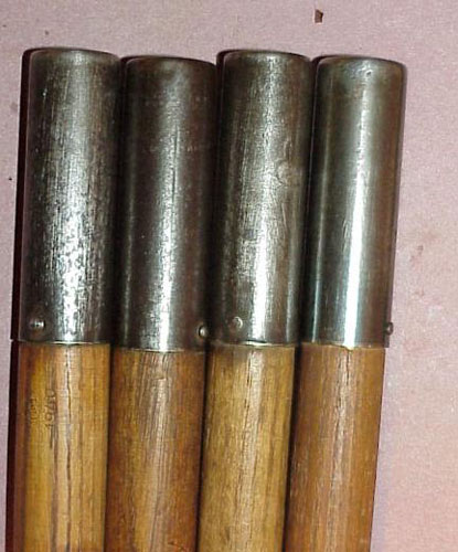 German WW II Tent Pole and Pins with Carrying Bag