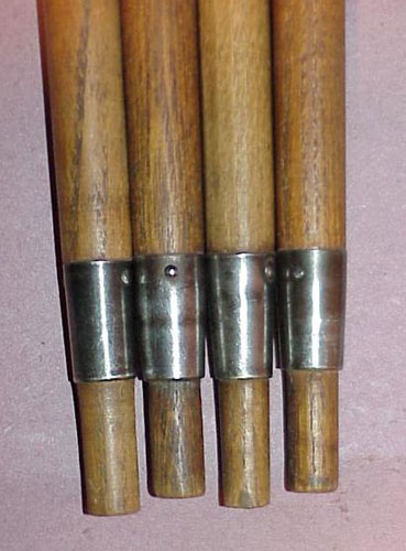 German WW II Tent Pole and Pins with Carrying Bag