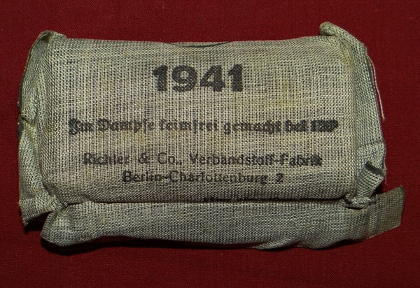 German WW II Issue First Aide Bandage