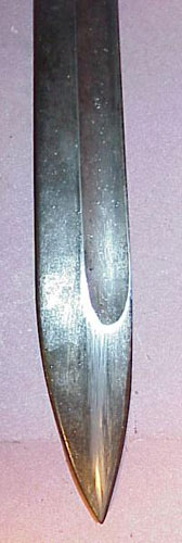 German WW I M1898/05 Bayonet with Leather Frog