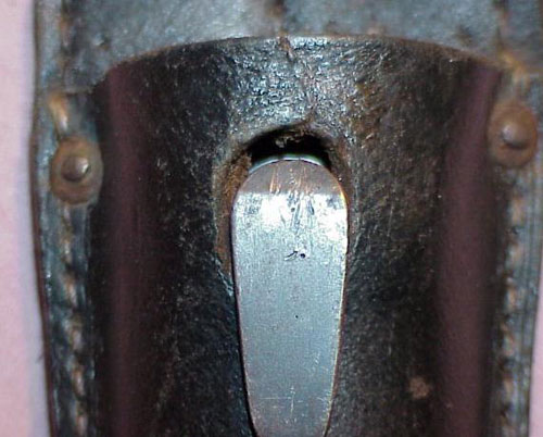 German WW II Model 98 Bayonet with Frog