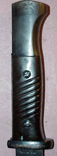 German WW II Model 98 Bayonet with Frog