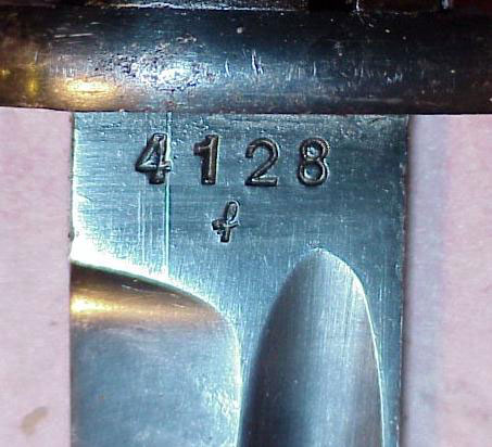 German WW II Model 98 Bayonet with Frog