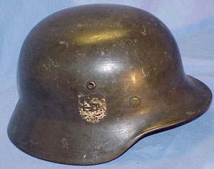 Army Model 35 Steel Combat Helmet