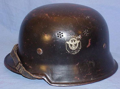 Feuerschutzpolizei M34 Double Decal Helmet