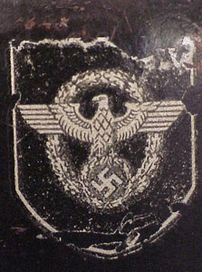 Feuerschutzpolizei M34 Double Decal Helmet