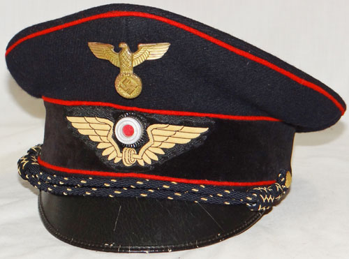 Reichsbahn Officials Visor Hat for Pay Grades 17a/12