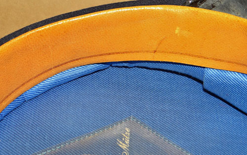 "White Top" Luftwaffe Signal Troops NCO/EM Visor Hat