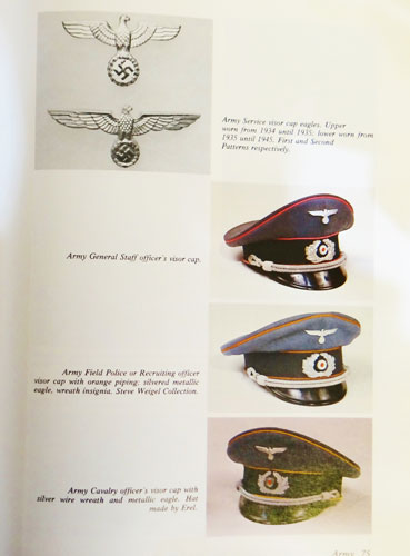 Luftwaffe Flak Troops NCO/EM Visor Hat