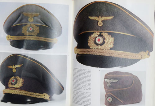 "White Top" Luftwaffe Flak Troops NCO/EM Visor Hat