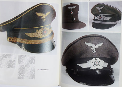 "White Top" Luftwaffe Flak Troops NCO/EM Visor Hat