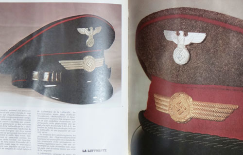 "White Top" Luftwaffe Flak Troops NCO/EM Visor Hat