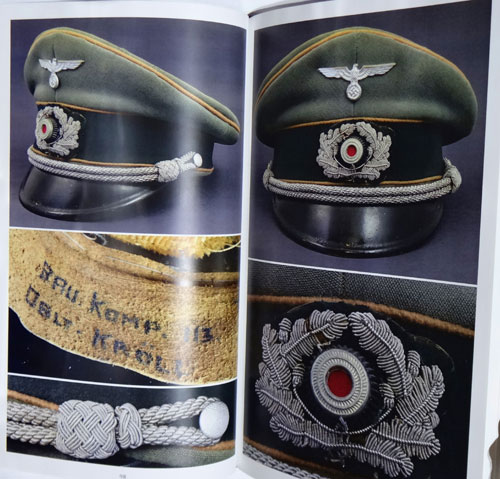 Book "HEER & SS VISOR CAPS & Uniforms"